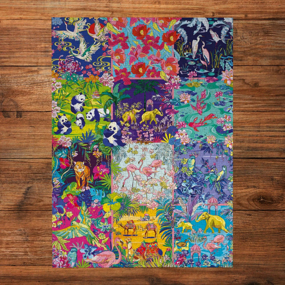 Gibsons - House of Turnowsky: Nature's Carnival - 1000 Piece Jigsaw Puzzle - Image 3
