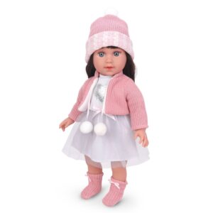 Fashion Doll - Esther - Dress, Beanie & Shoes - 40cm-**