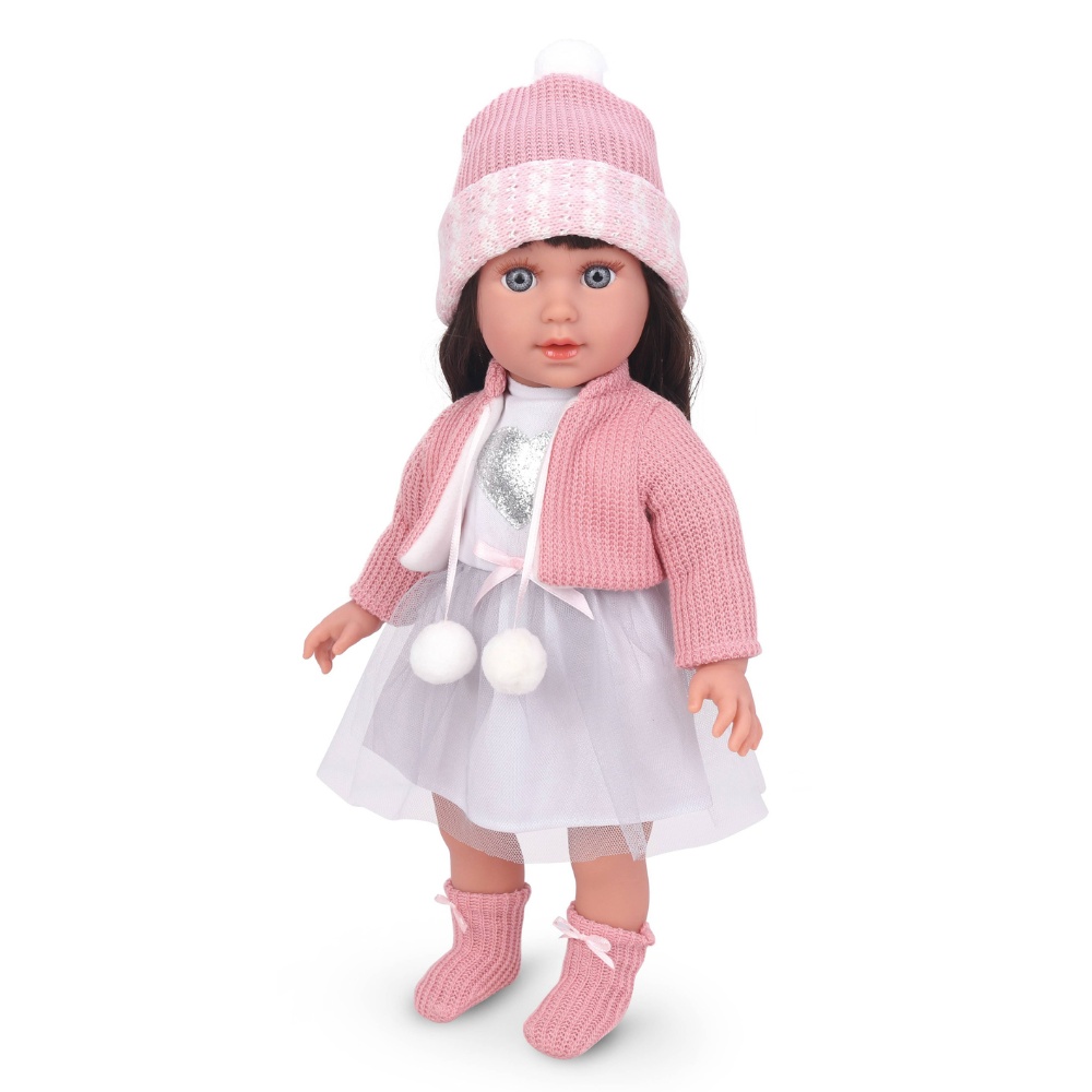 Fashion Doll - Esther - Dress, Beanie & Shoes - 40cm-**