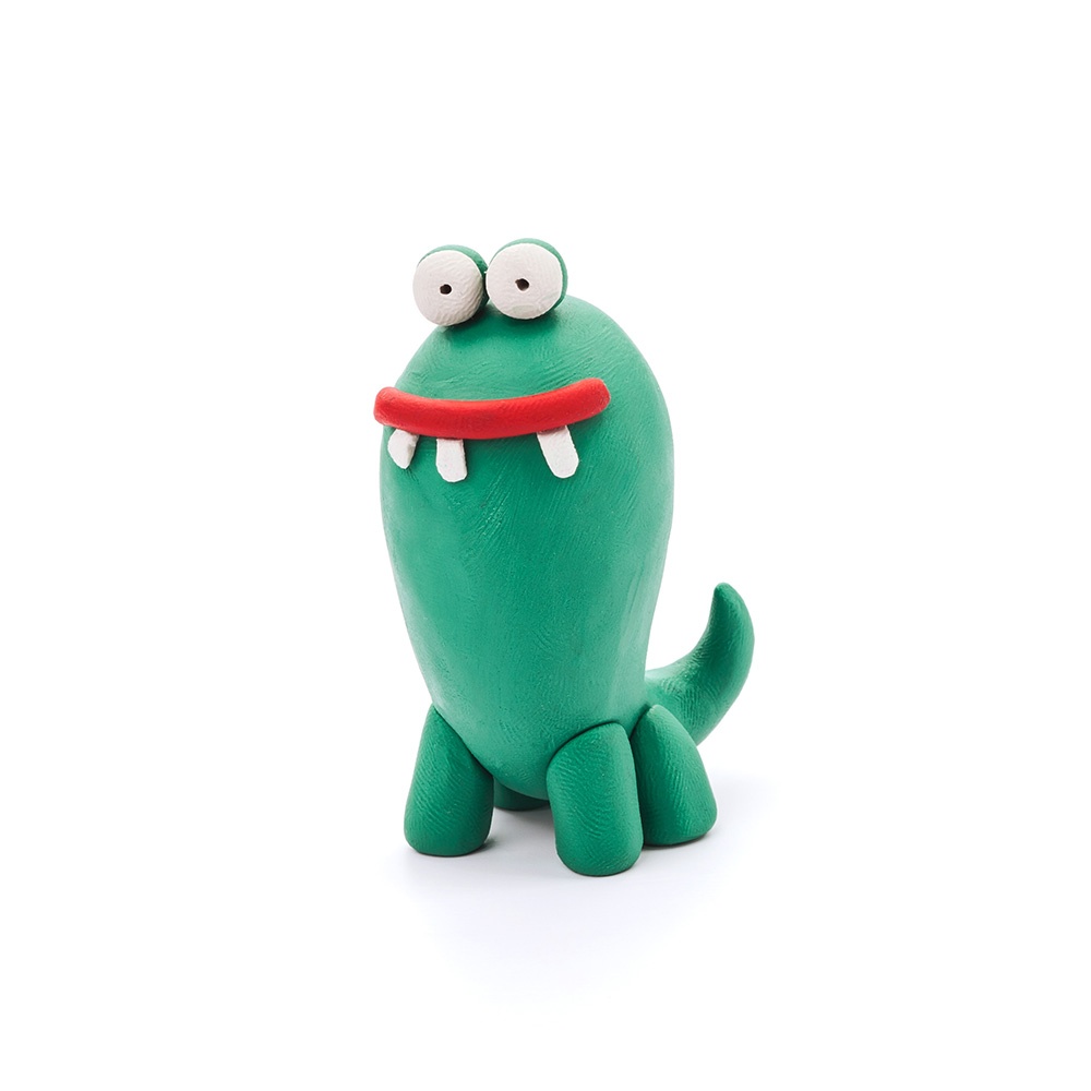 Hey Clay - Modelling Air-Dry Clay with Fun Interactive App - Cyclops, Terry, Pi, Series Monsters, 6 cans - Image 4