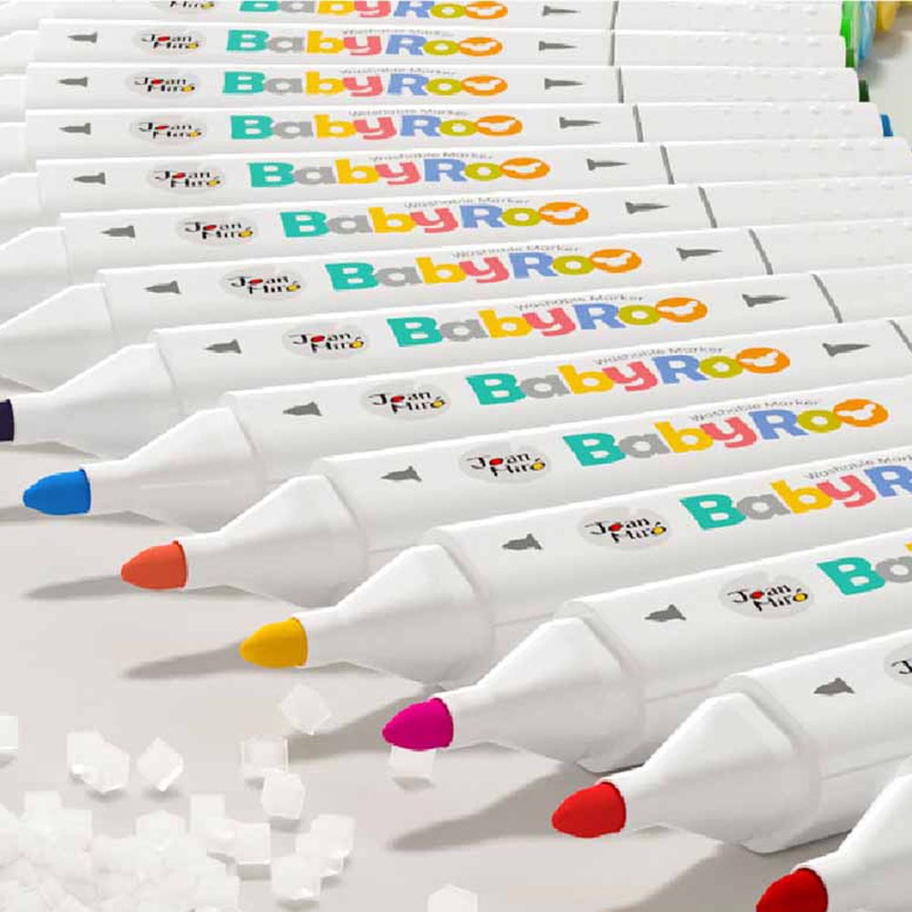 Jar Meló - Dual-Tip Washable Art Markers - 24 Colours - Image 3