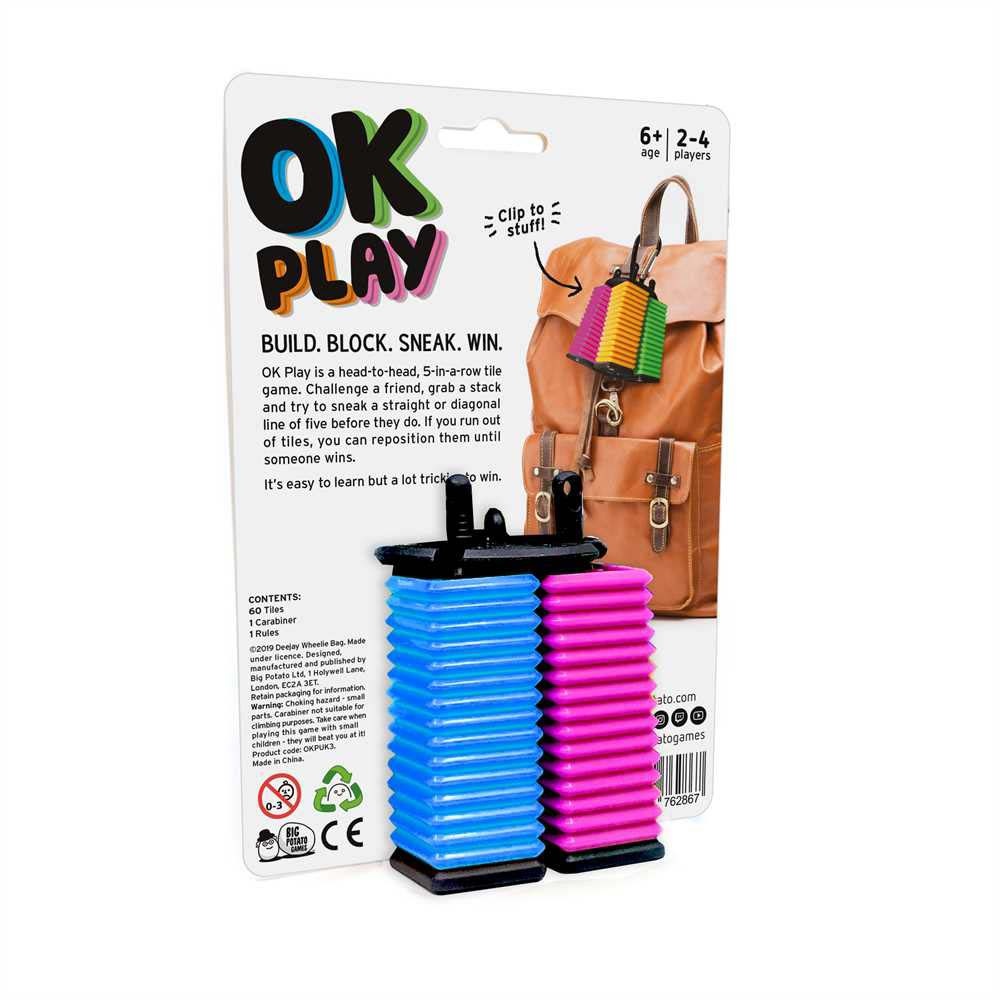 Big Potato Games - OK Play! - The 5-in-a-row Travel Game - 2-4 Players - Image 8