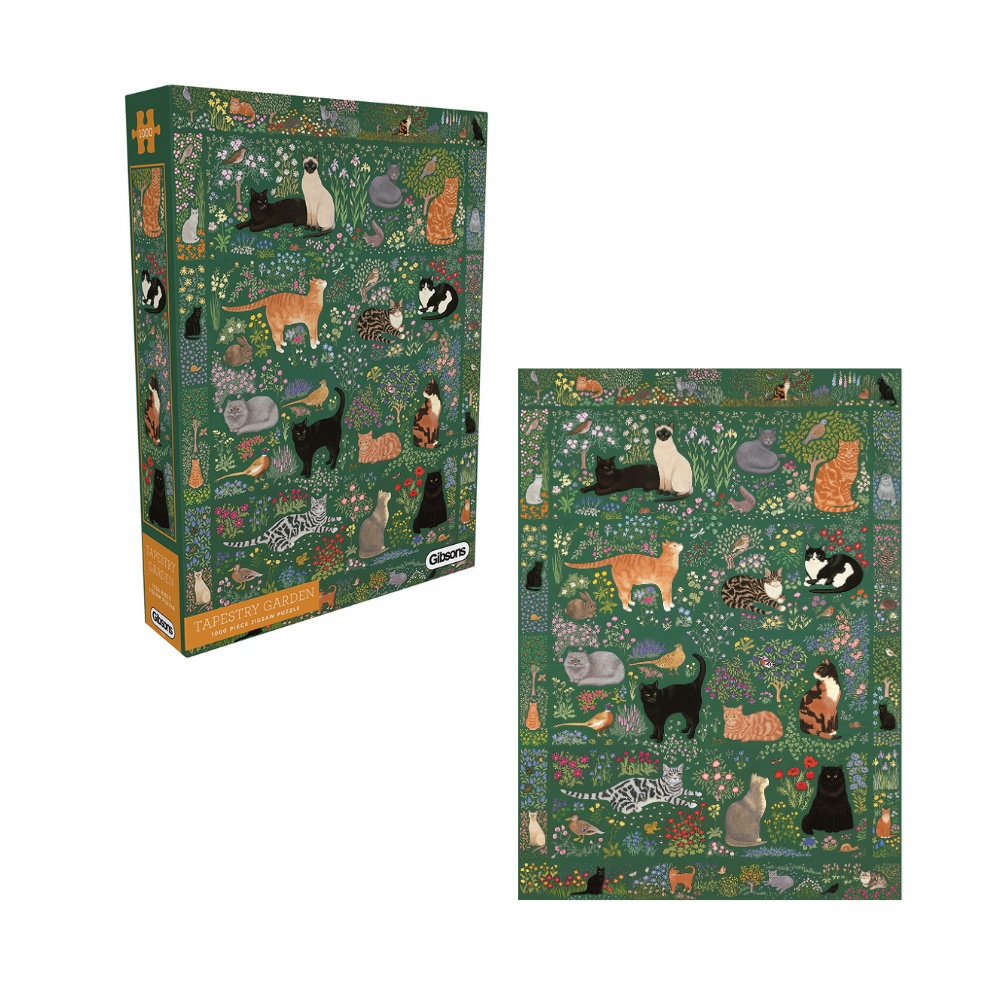Gibsons - Tapestry Garden - 1000 Piece Jigsaw Puzzle - Image 5