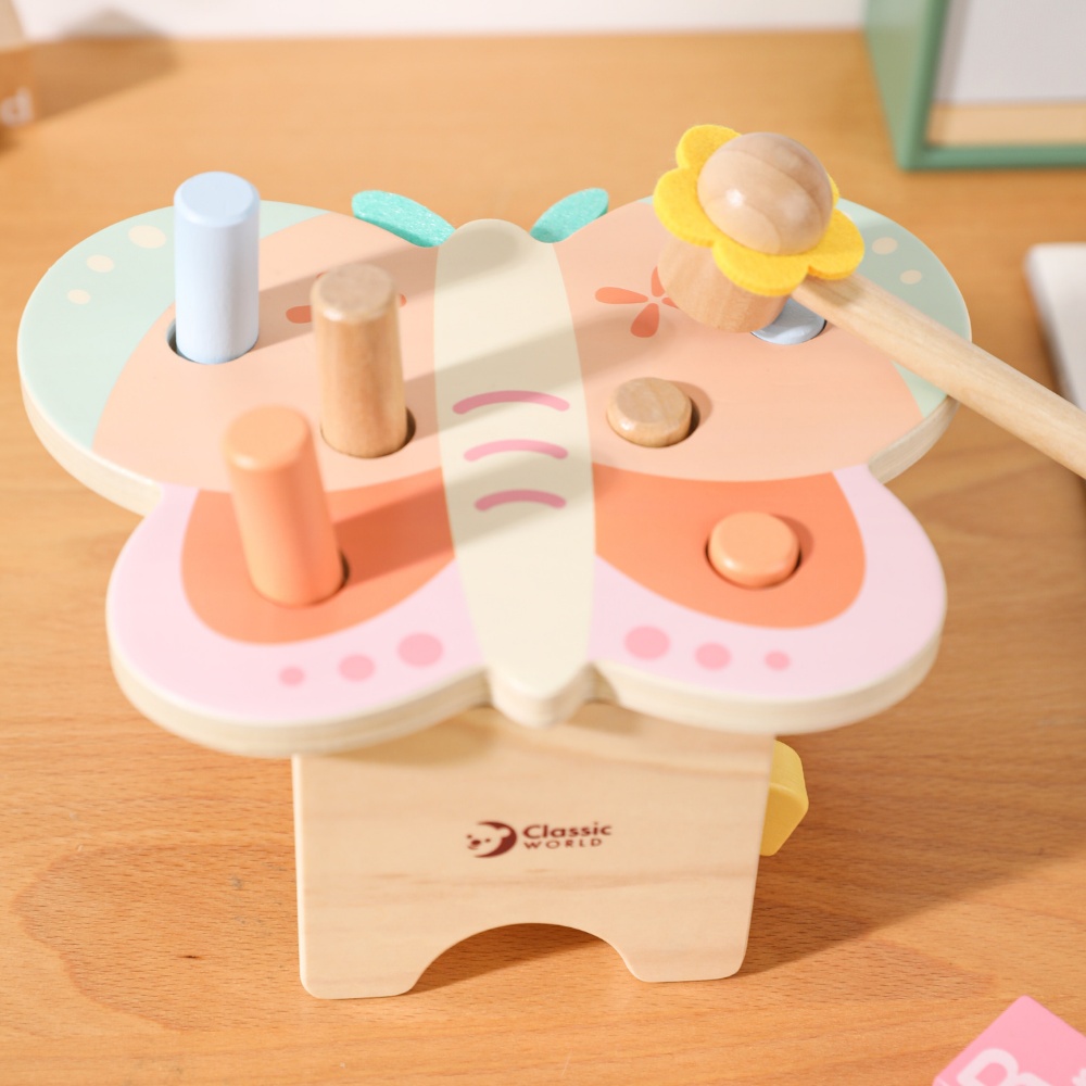 Classic World - Music & Play - Butterfly Percussion Table - Image 3