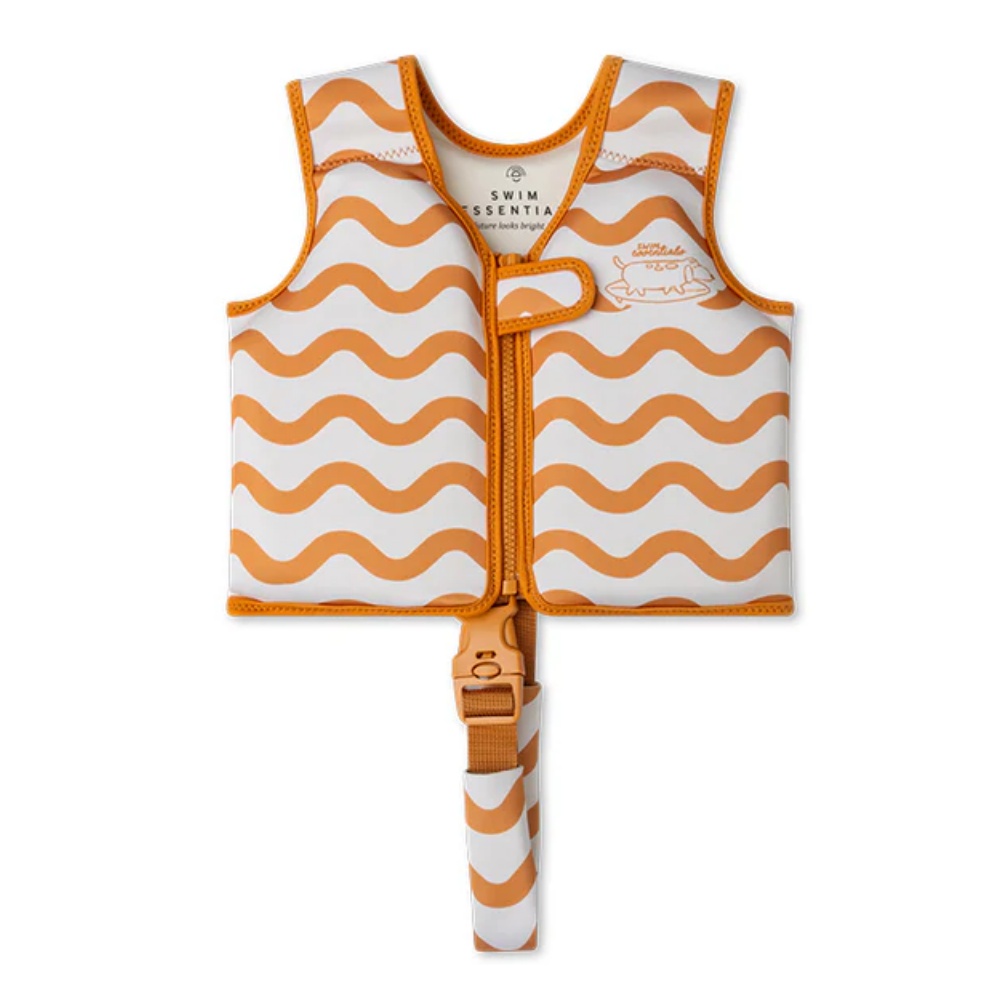 Swim Essentials - Swimming Vest - Flow Orange/White 3-6 Years - Image 3