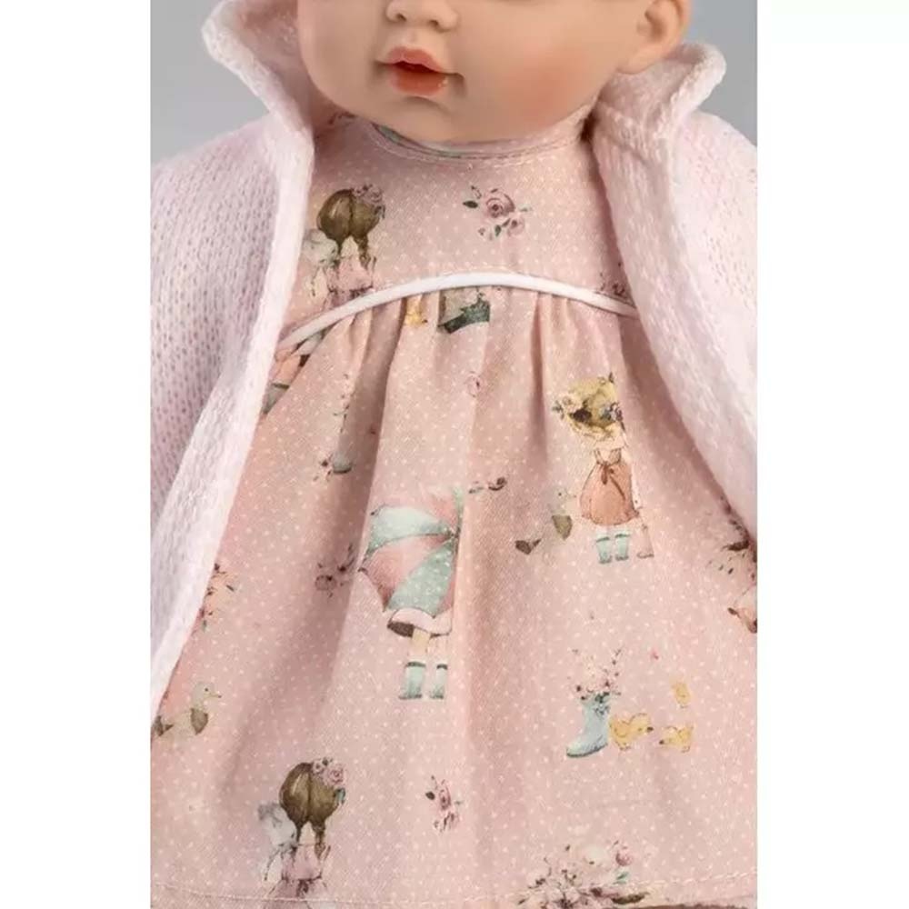 Llorens - Baby Girl Doll with Crying Mechanism, Clothing & Accessories: Aitana - 33cm - Image 2