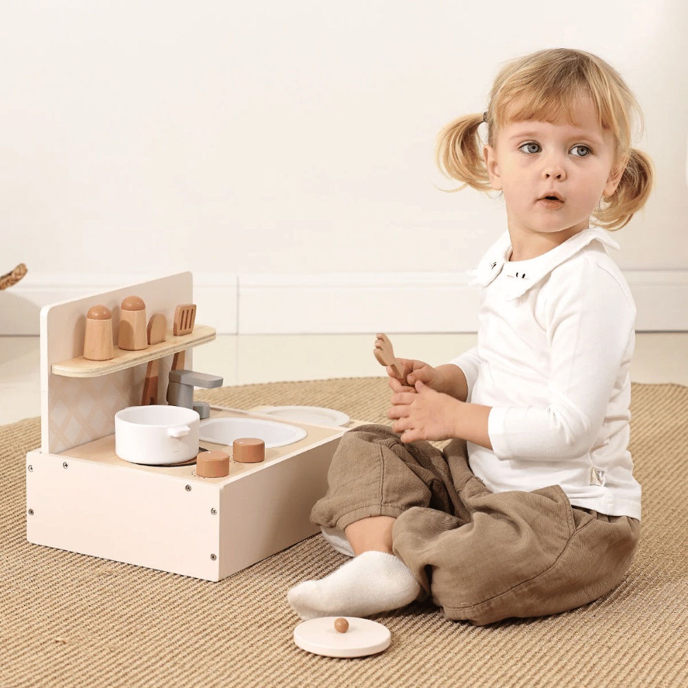 TookyToy - Pretend Play Kitchenware & Cooking Toy Playset - Image 2