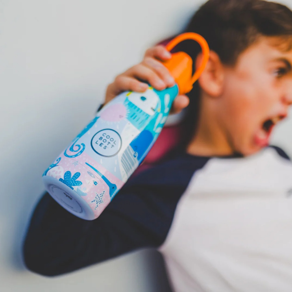 Cool Bottles - Kids Triple-Insulated Water Bottle - Sea World 260ml - Image 2