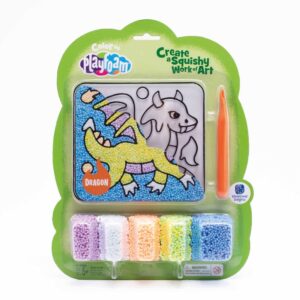 Educational Insights - Colour By Playfoam® Dragon - Sensory Dough Craft Set