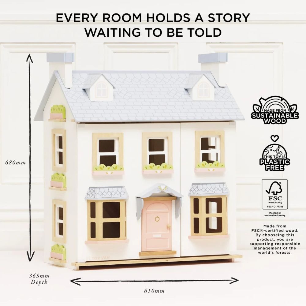 Le Toy Van - Mayberry Manor Wooden Dolls House - Image 5