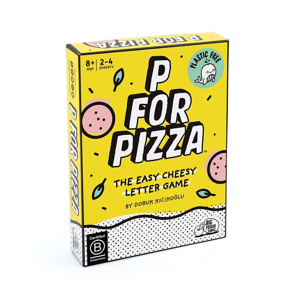 Big Potato Games - P For Pizza - Family Card Game - 2-4 Players - Image 8