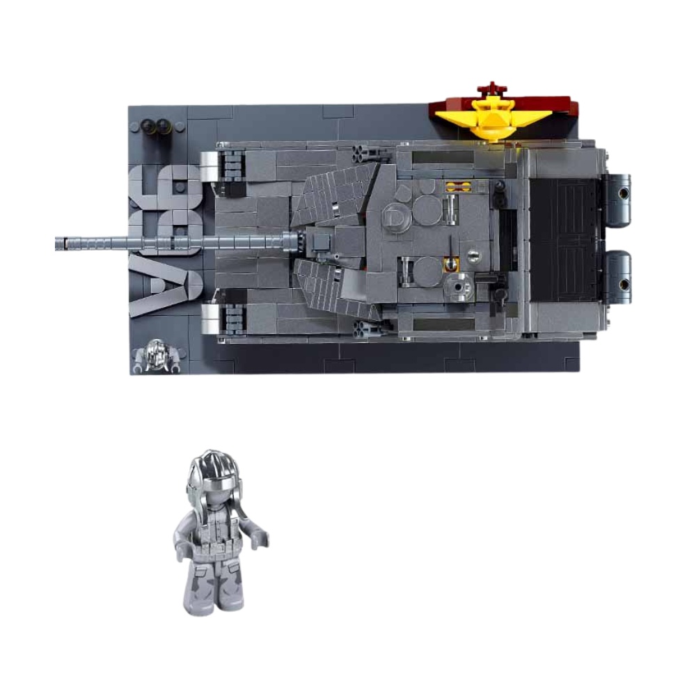 Sluban Building Set: Model Bricks - ZTZ-99AS Tank - 1079 Pieces - Image 3