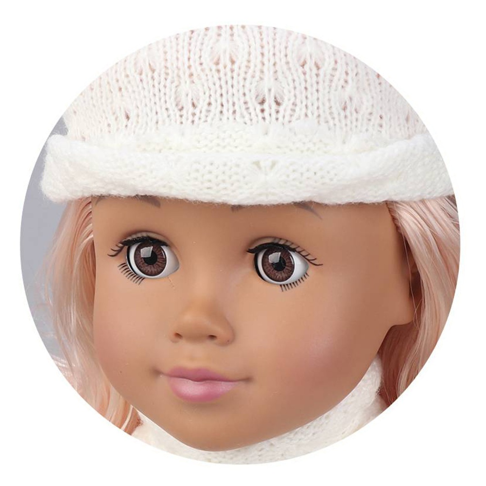 Fashion Doll - Blonde Hair, Skirt & Flats - 46cm-** - Image 3