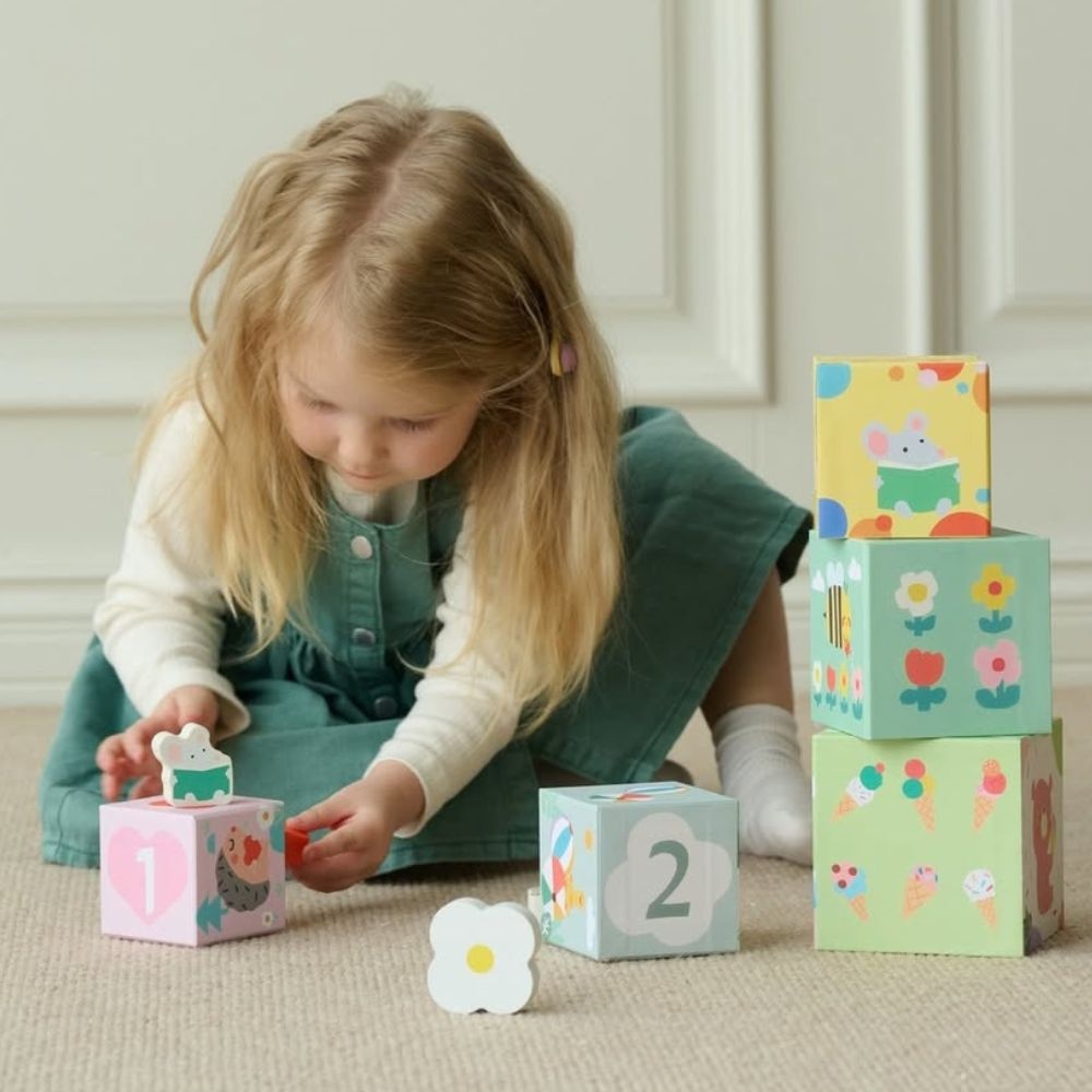 Classic World - Forest Stacking Cubes - Image 4