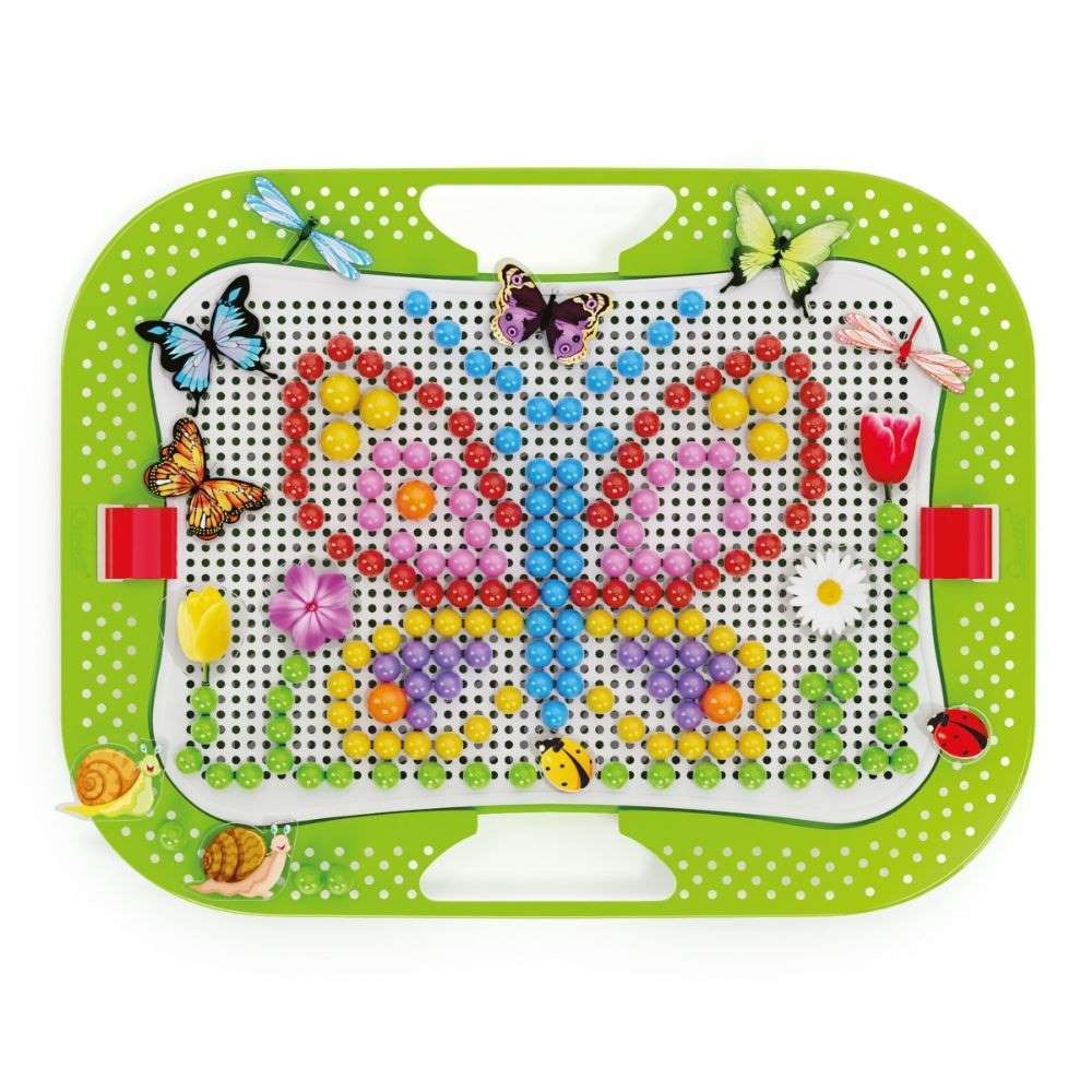 Quercetti - Fun Bugs & Pegs - Insect-Themed Peg Board Activity for Toddlers - Image 3