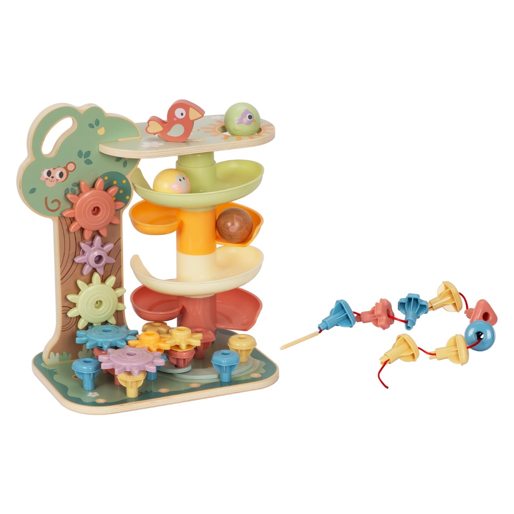 TookyToy - Montessori Tree Tower Multi-Activity Toy - Image 6