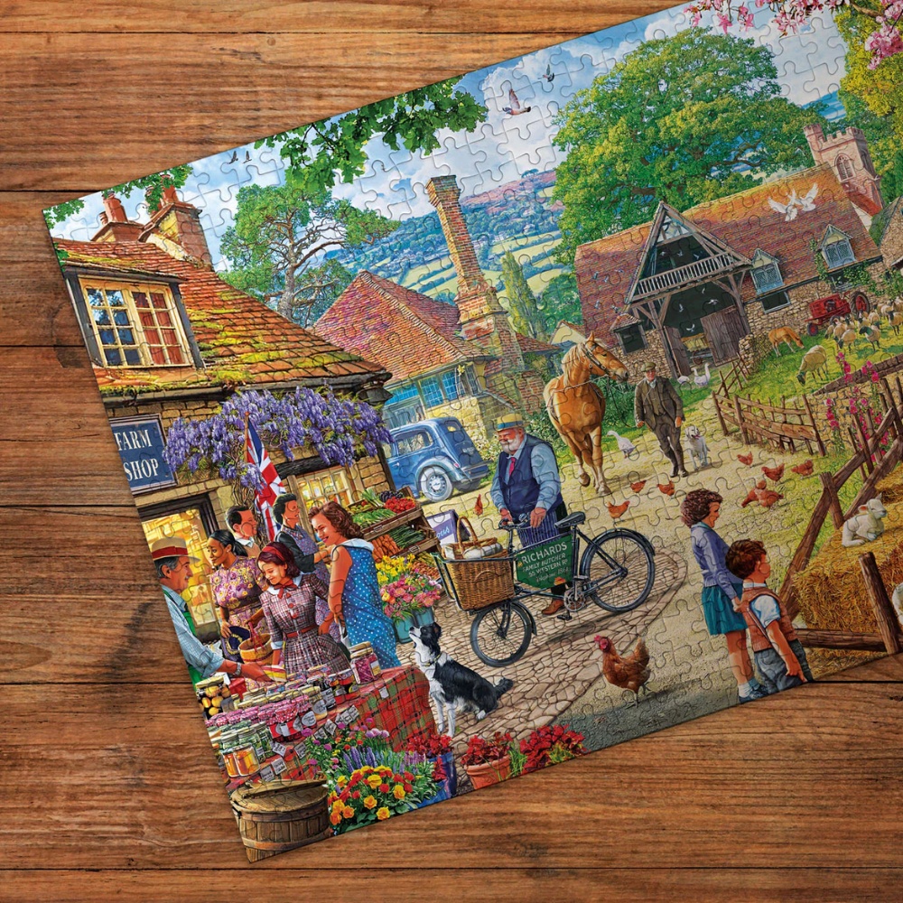 Gibsons - The Farm Shop - XXL Pieces - 100 Piece Jigsaw Puzzle - Image 4