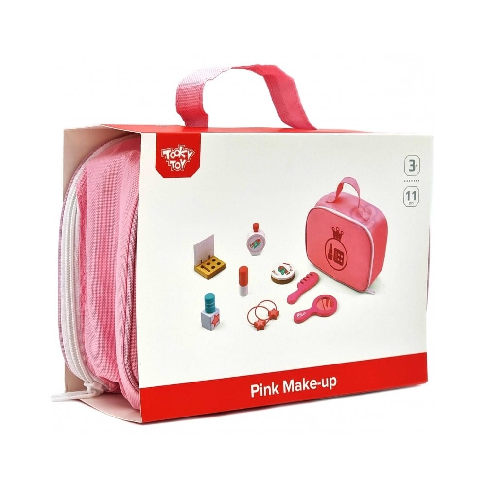 TookyToy - Pretend Play Pink Make-up Play Set - Image 7