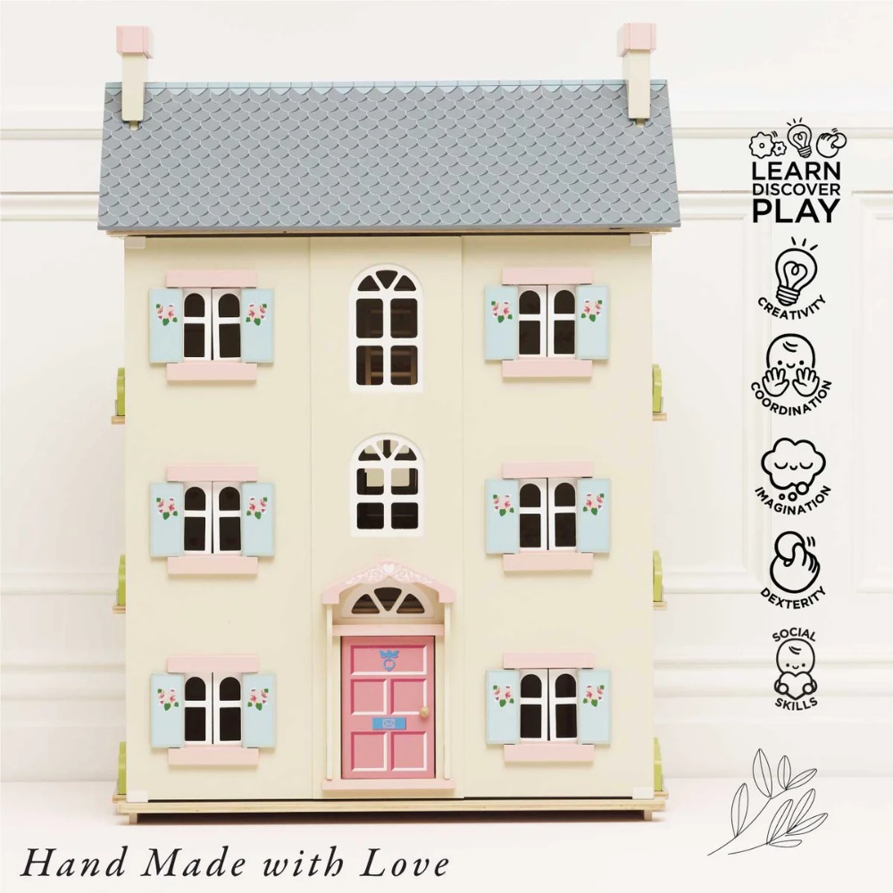 Le Toy Van - Cherry Tree Hall Wooden Dolls House - Image 5