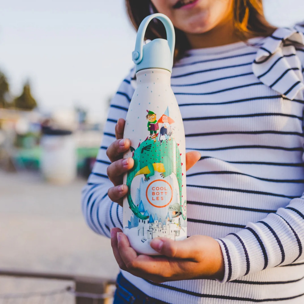 Cool Bottles - Kids Triple-Insulated Water Bottle - Dragon Dreams 350ml - Image 2