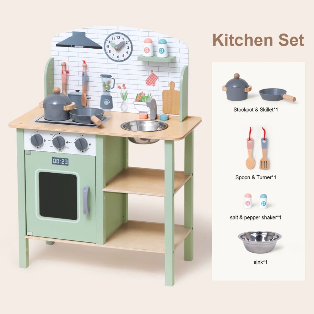 TookyToy - Pretend Play Gourmet Chef's Kitchen Set - Image 6