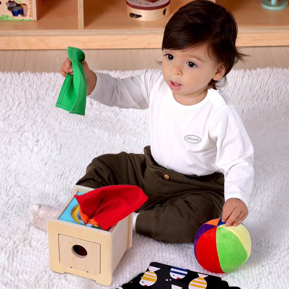 TookyToy - Montessori Activity Box Baby Playset - 5-6 Months - Image 7