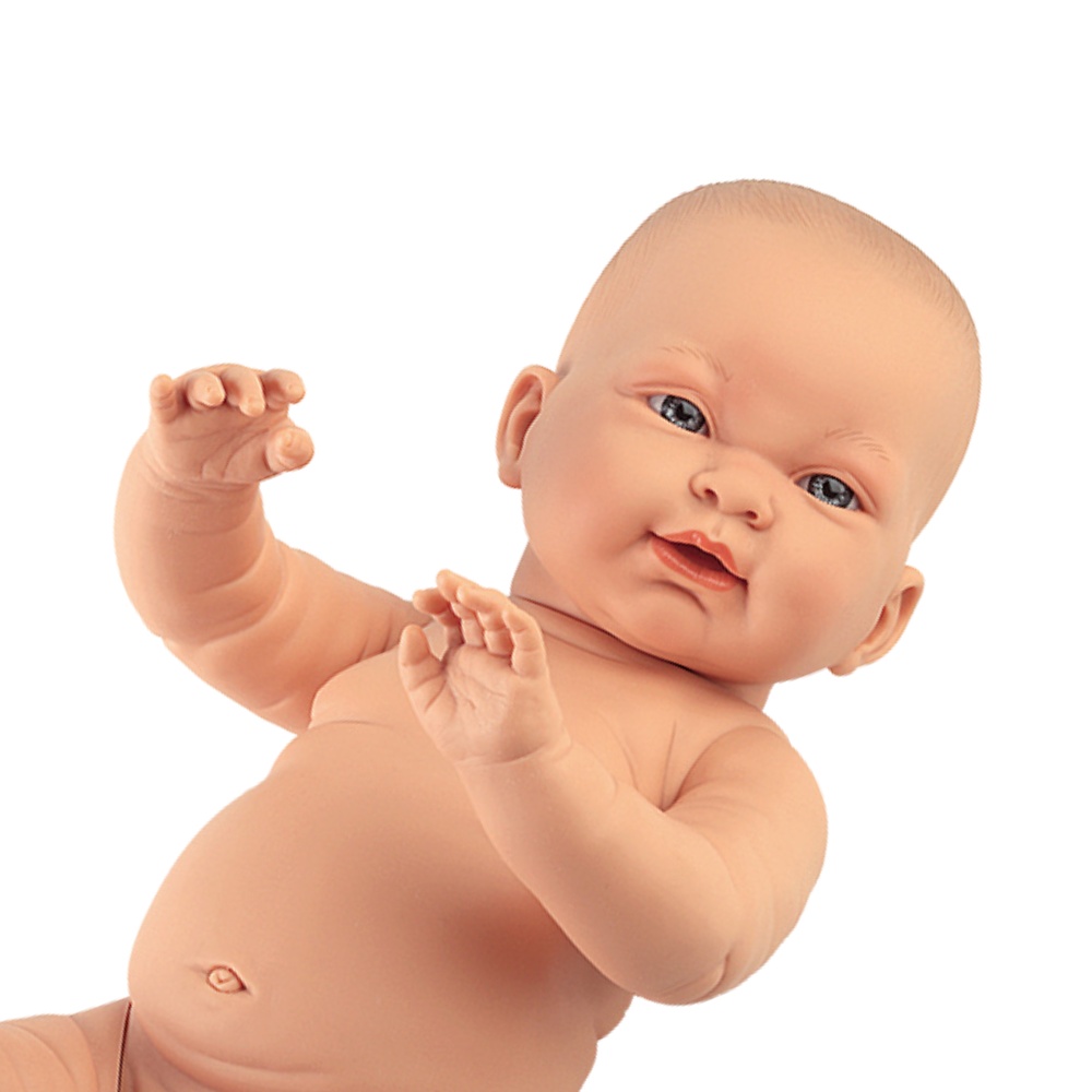 Llorens - Anatomically Correct Baby Boy Doll: Hugo - 45cm - Image 2