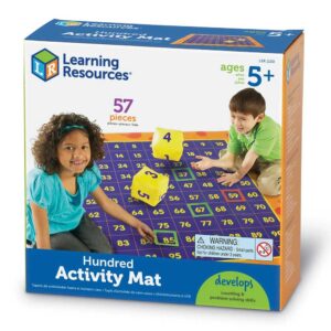 Learning Resources - Hip Hoppin' Hundred Mat™ Activity Set