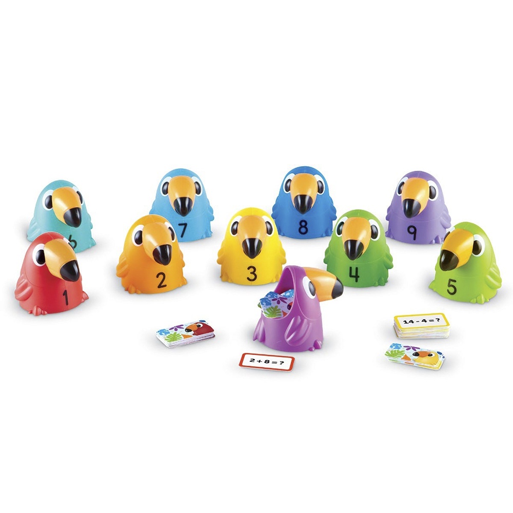 Learning Resources - Toucans to Ten Addition & Subtraction Maths Game for Kids Ages 5+ - Image 3
