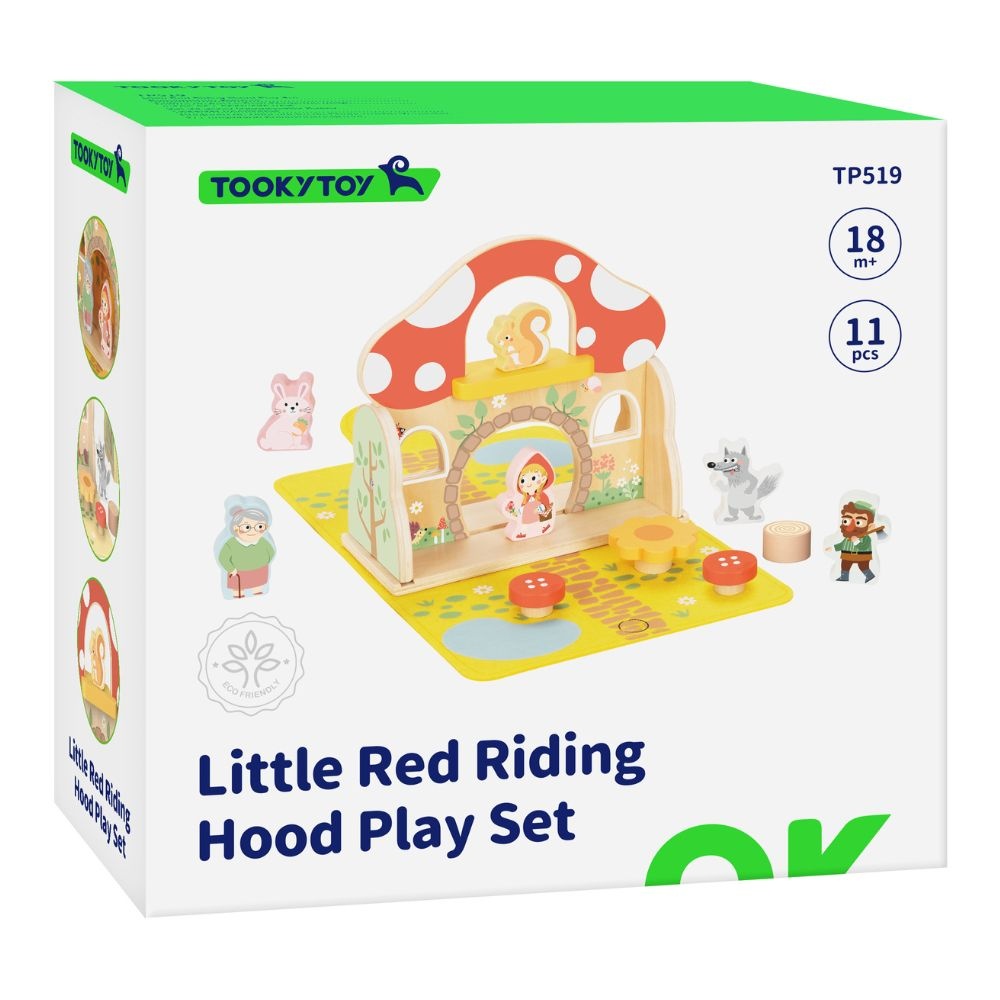 TookyToy - Little Red Riding Hood Story Box Play Set - Image 5