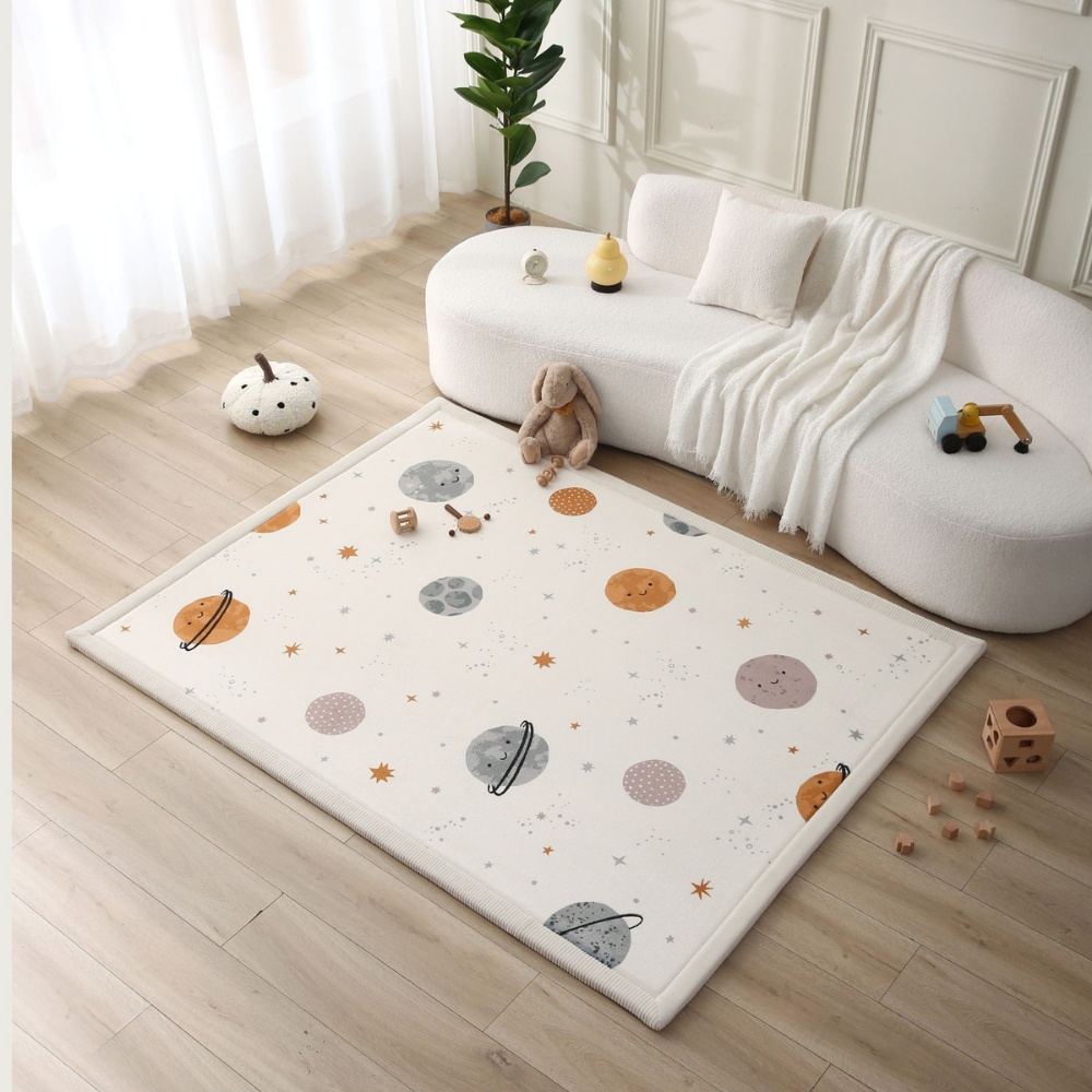 Hakuna Matte - CloudSoft Play Mat Carpet - Happy Planets 200 x 150 x 2.5 cm - Image 7