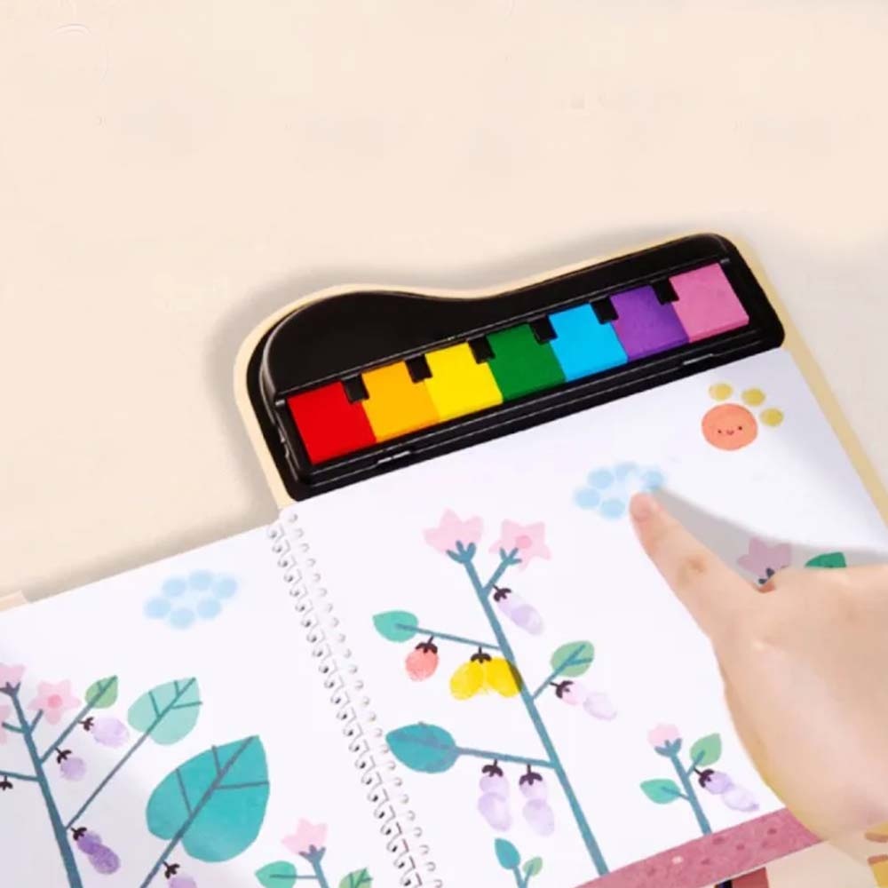 Jar Meló - Finger Painting Art Set - A Lively Forest - Image 3