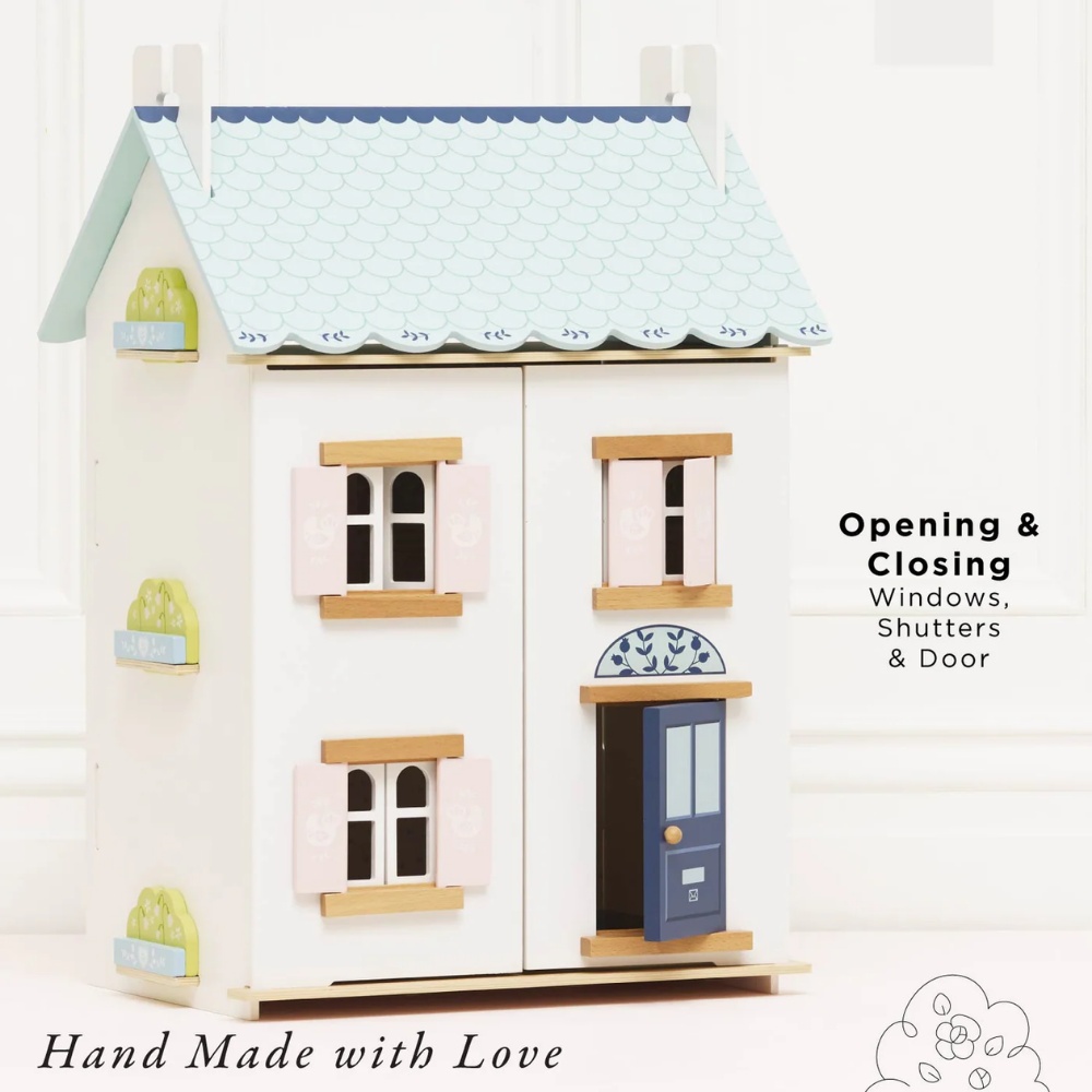 Le Toy Van - Bluebelle Wooden Dolls House - Image 2