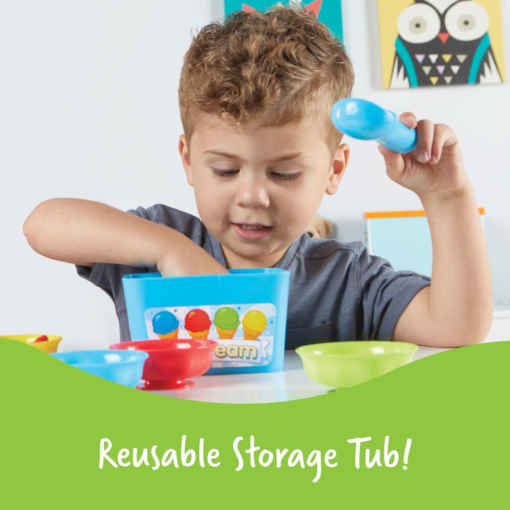 Learning Resources - Smart Scoops: Maths Stacking Fine Motor Toy for Toddlers - Image 5