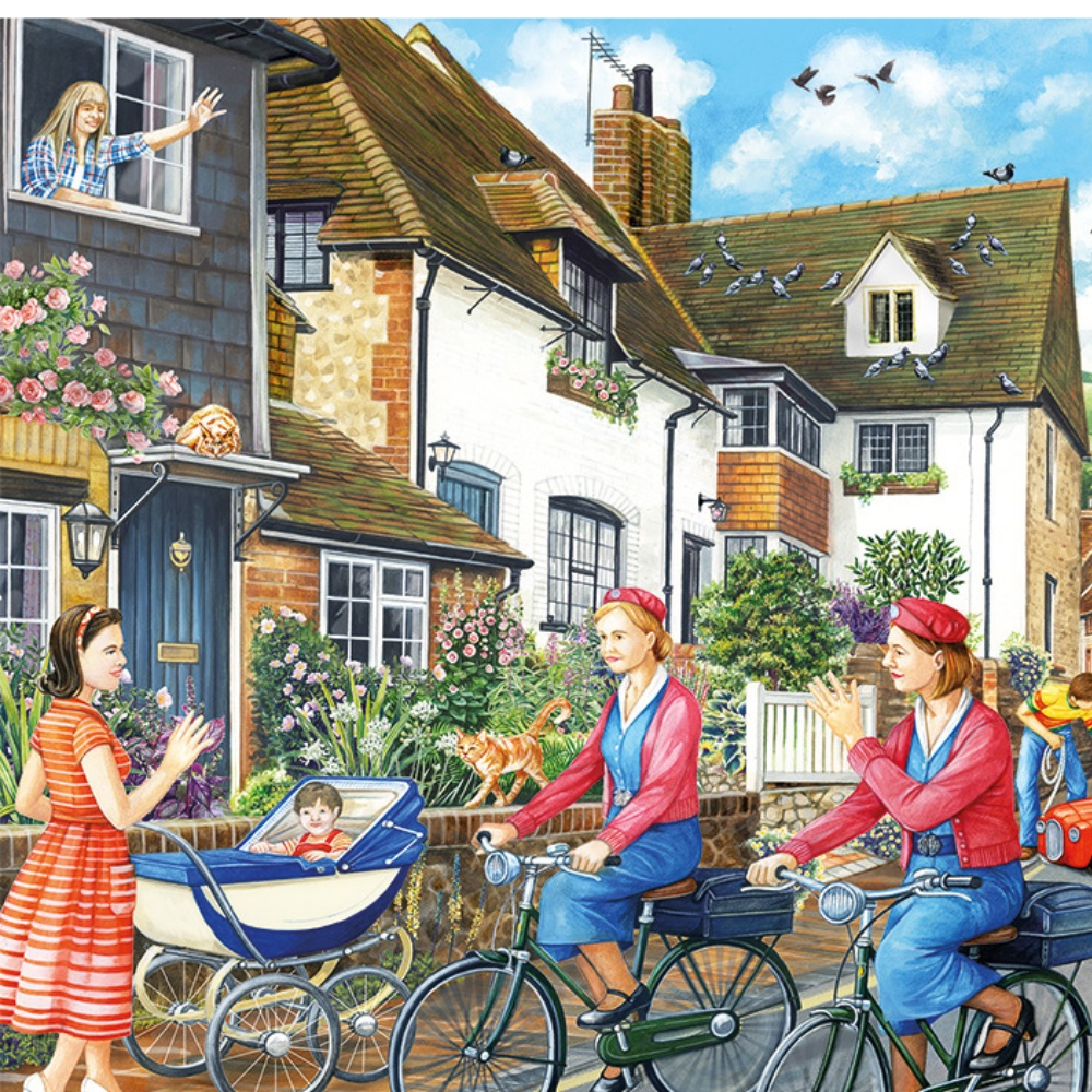 Gibsons - Merry Midwives - 1000 Piece Jigsaw Puzzle - Image 4