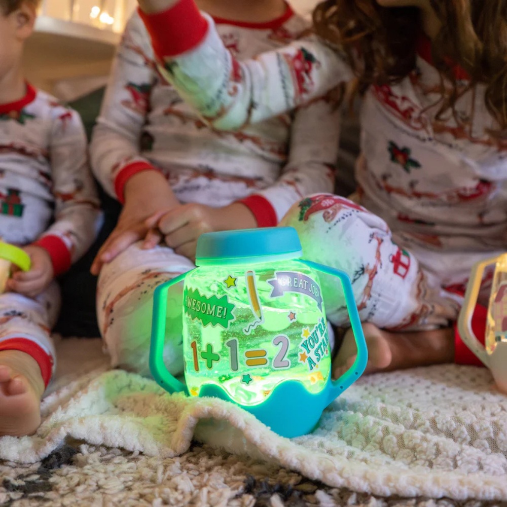 Glo Pals - DIY Sensory Play Jar - ABC Theme - Image 6