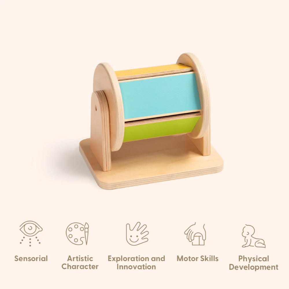 TookyToy - Montessori Activity Box Baby Playset - 5-6 Months - Image 4