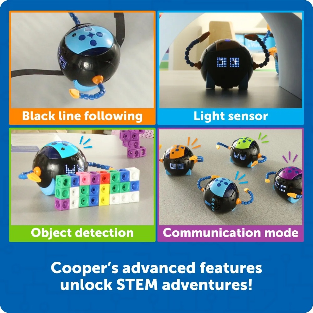 Learning Resources - Cooper™ The STEM & Coding Robot Activity Set - Image 5