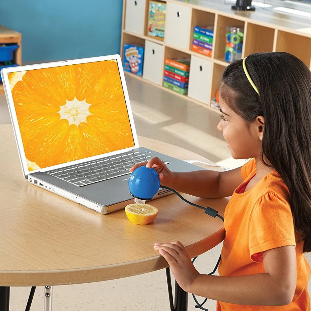 Learning Resources - Zoomy™ 2.0 Handheld Digital Microscope - Blue - Image 2