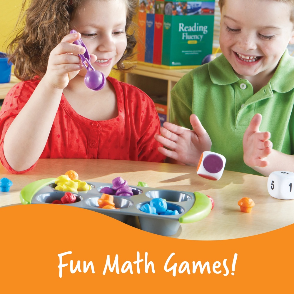 Learning Resources - Muffin Match Up: Counting Colour Sorting Fine Motor Toy for Toddlers - Image 5