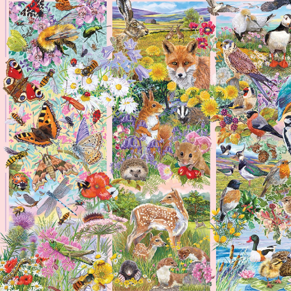Gibsons - Curious Creatures - 1000 Piece Jigsaw Puzzle - Image 4