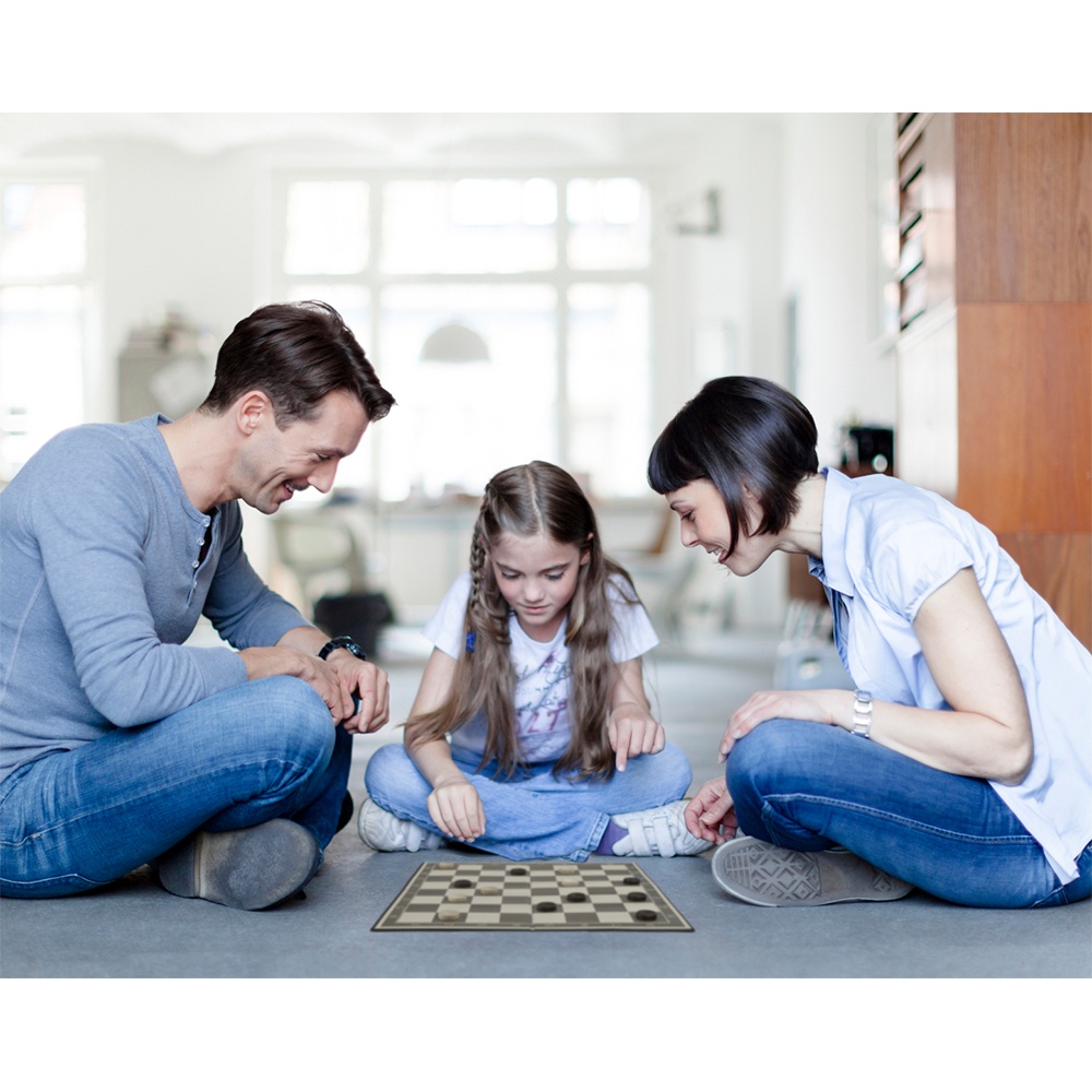 Ambassador - Classic Games - 6-in-1 Deluxe Wooden Games Set - Image 2