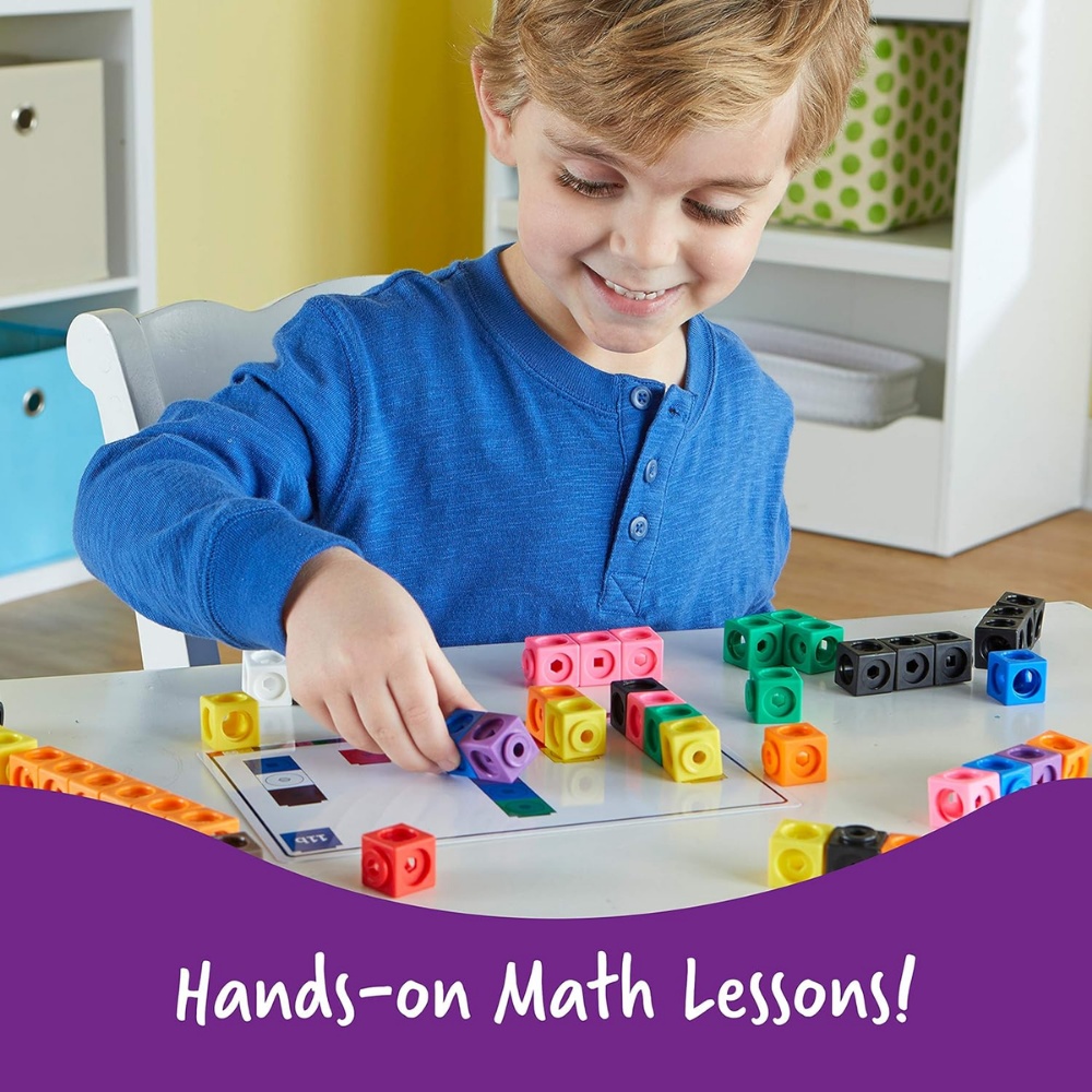 Learning Resources - Mathlink Cubes Activity Set - Image 2