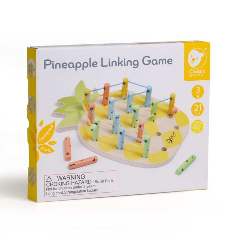 Classic World - Pineapple Linking Game With Activity Cards - Image 7