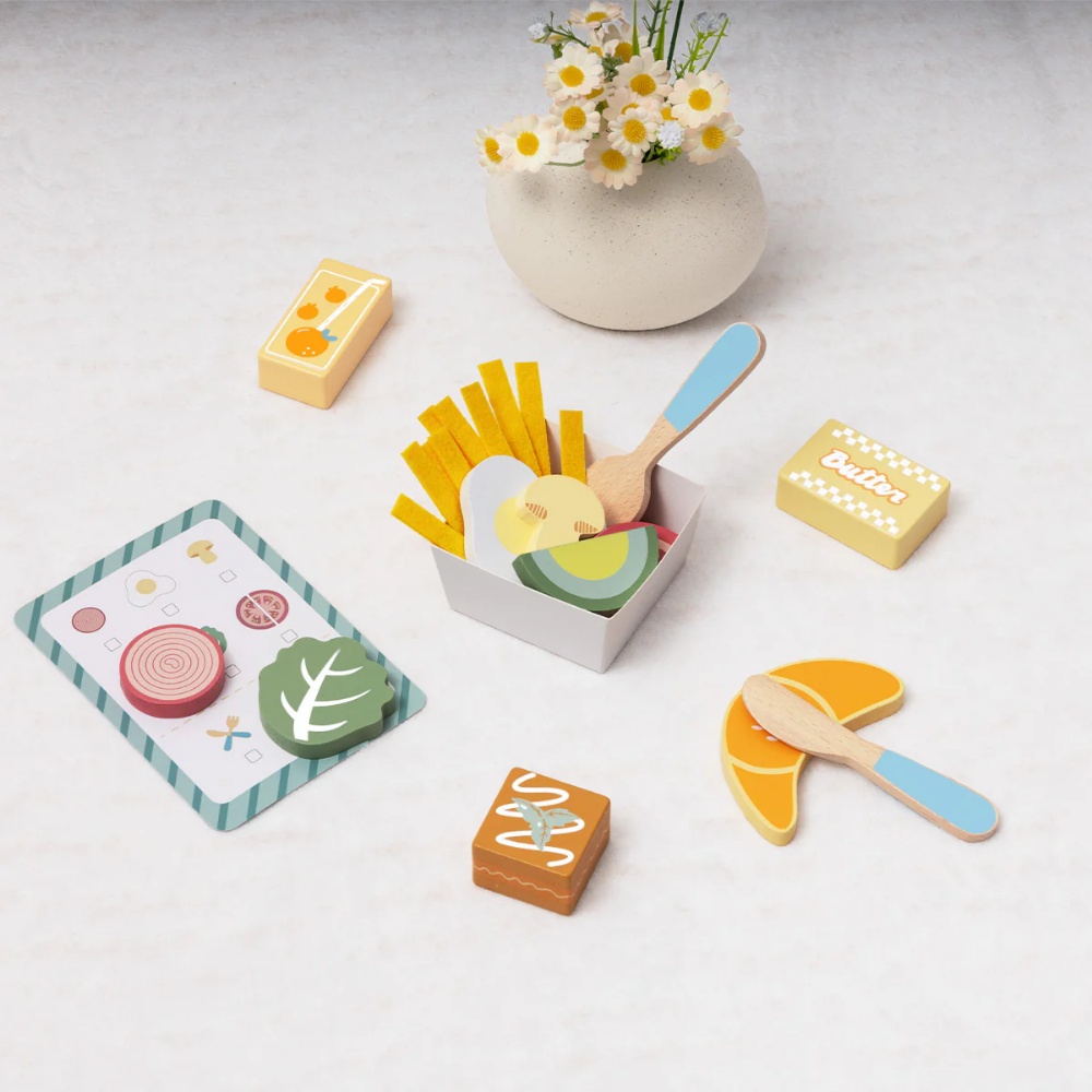 TookyToy - Pretend Play Breakfast Toy Set - Image 5