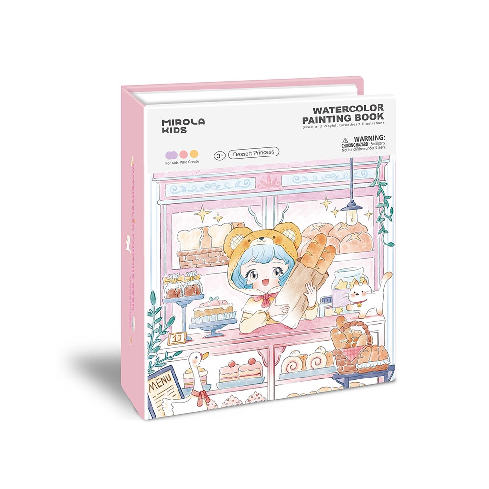 Jar Meló - Watercolor Painting Book - Dessert Princess - Image 7