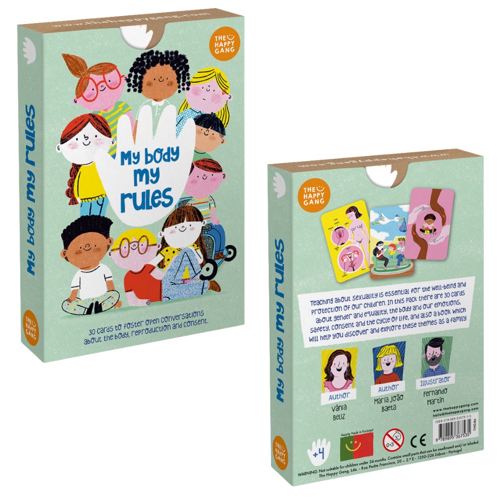 The Happy Gang - My Body My Rules - Life Skills Flashcards for Parents & Kids - Image 5