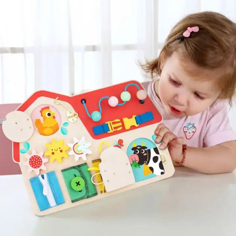 TookyToy - Wooden Busy Board - Image 2