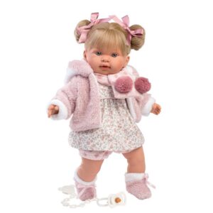Llorens - Baby Girl Doll with Clothing & Accessories: Alexandra - 42cm