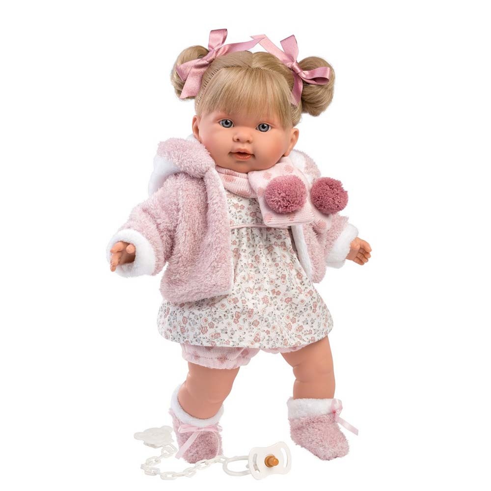 Llorens - Baby Girl Doll with Clothing & Accessories: Alexandra - 42cm